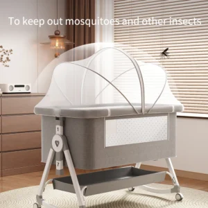 Baby Bassinet, 3-in-1 Bedside Sleeper