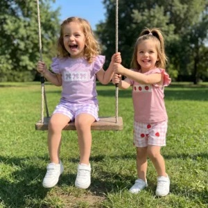 Toddler Baby Kids Girls Shorts Set Children's