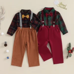 2023-10-20  1-7Y   Shirts Tops Suspender Pant 2Pcs